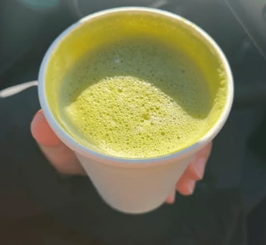 Matcha latte