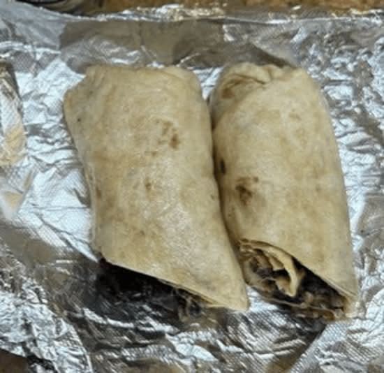 Tex breakfast burrito